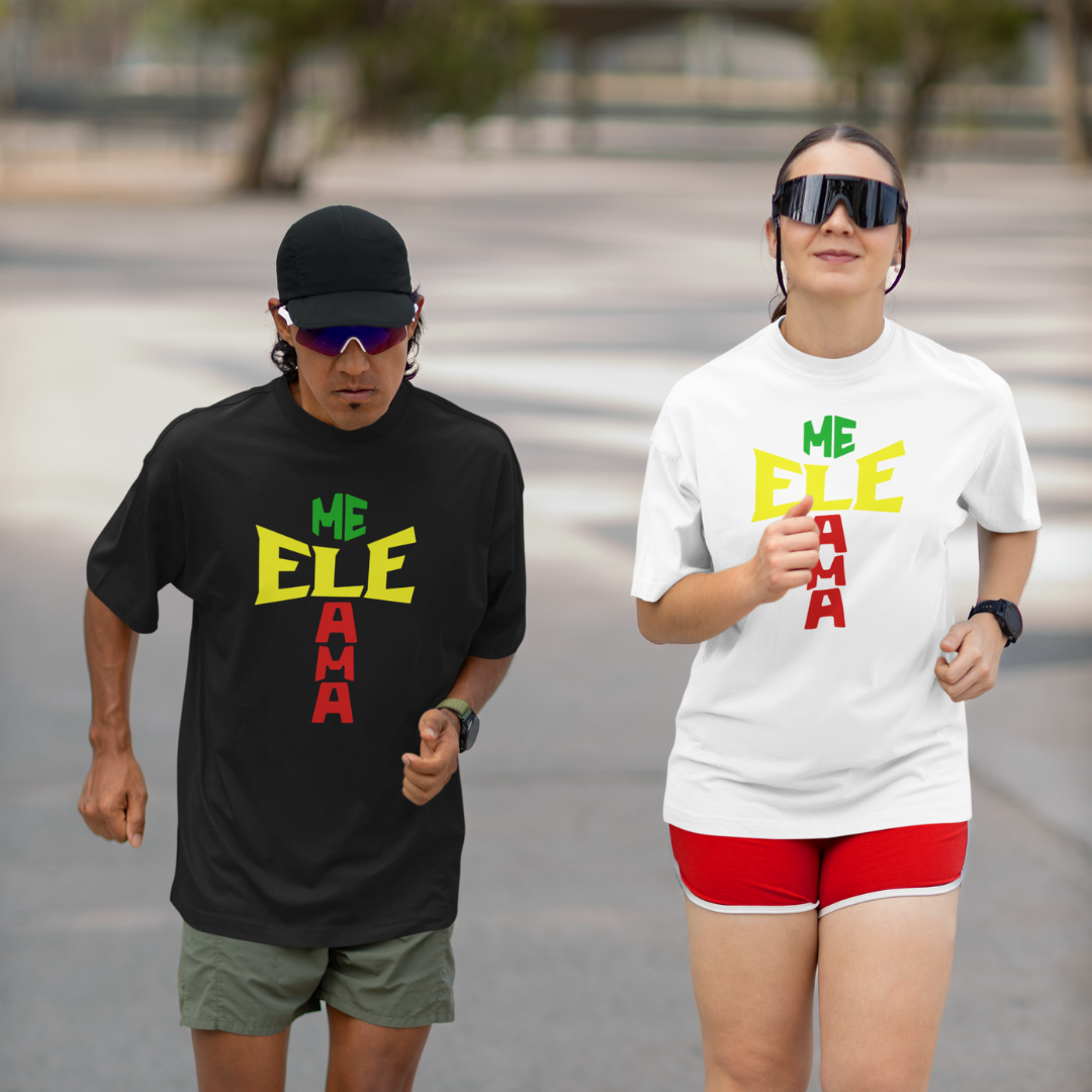 Camisa Oversized Ele Me Ama Reggae ( varias cores )