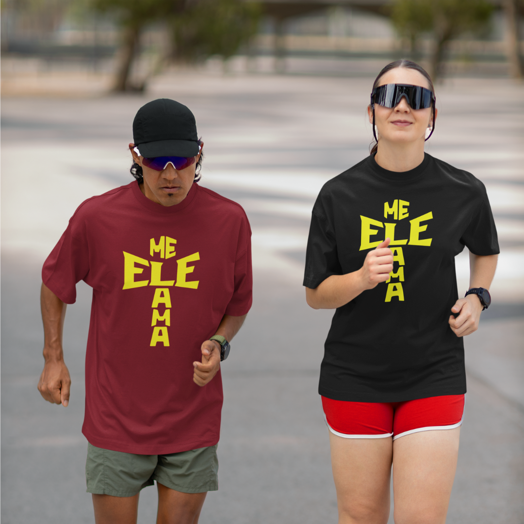 Camisa Oversized Ele Me Ama Amarela ( varias cores )