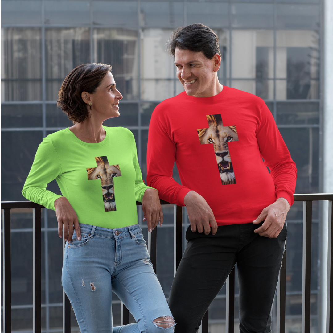 CAMISA MANGA LONGA SPORT DRY UV LEÃO CRUZ ( varias cores )