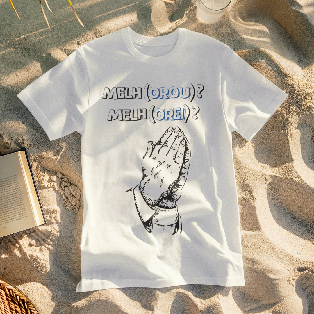 CAMISA QUALITY MÃO OROU OREI 01 ( varias cores )