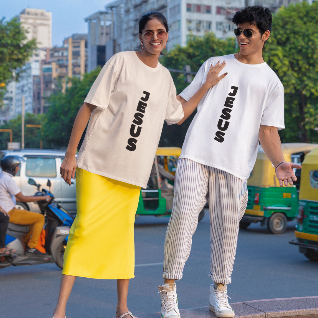 OVER SIZE JESUS NA VERTICAL PRETA ( varias cores )