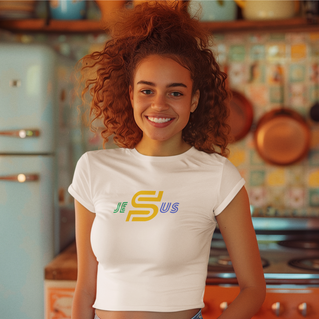 BABY LONG QUALITY JESUS ESTAMPA BRASIL ( varias cores )