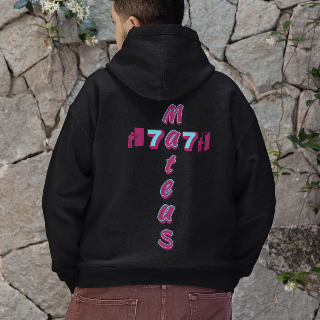 MOLETOM PRIME COM ZIPPER MATEUS 7.7 ESTAMPA ROXO ( varias cores )