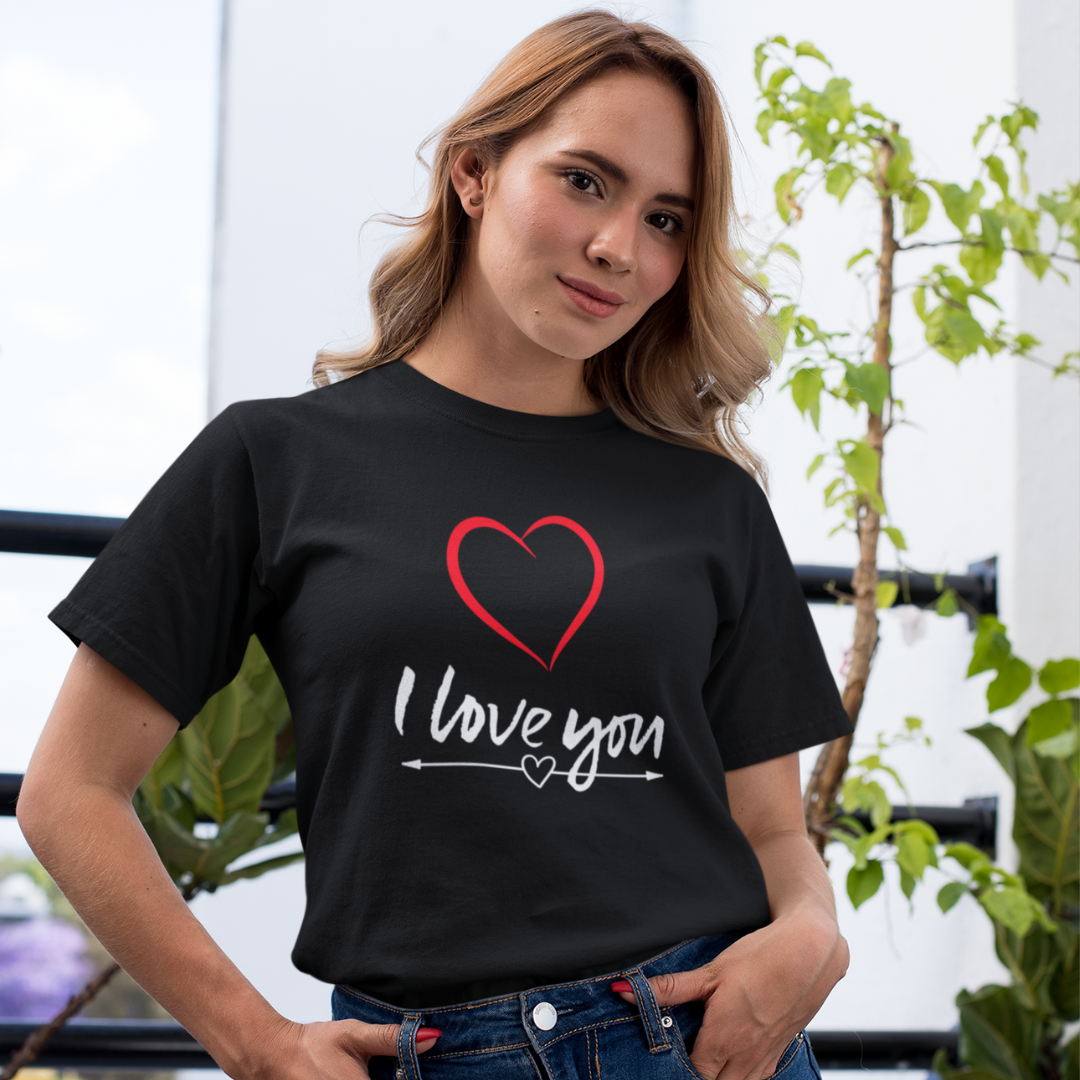 CAMISA QUALITY I LOVE YOU 04 ( varias cores )