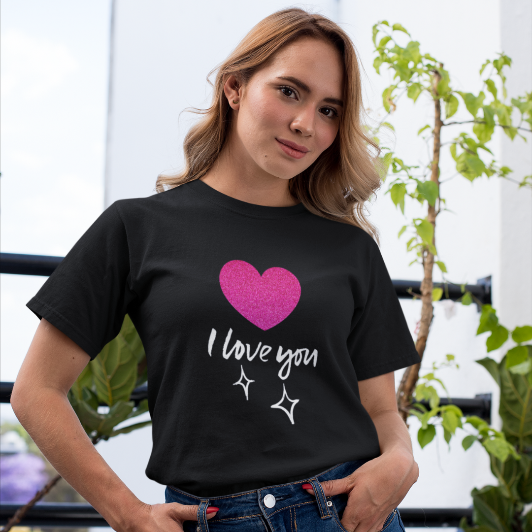 CAMISA QUALITY I LOVE YOU 06 ( varias cores )