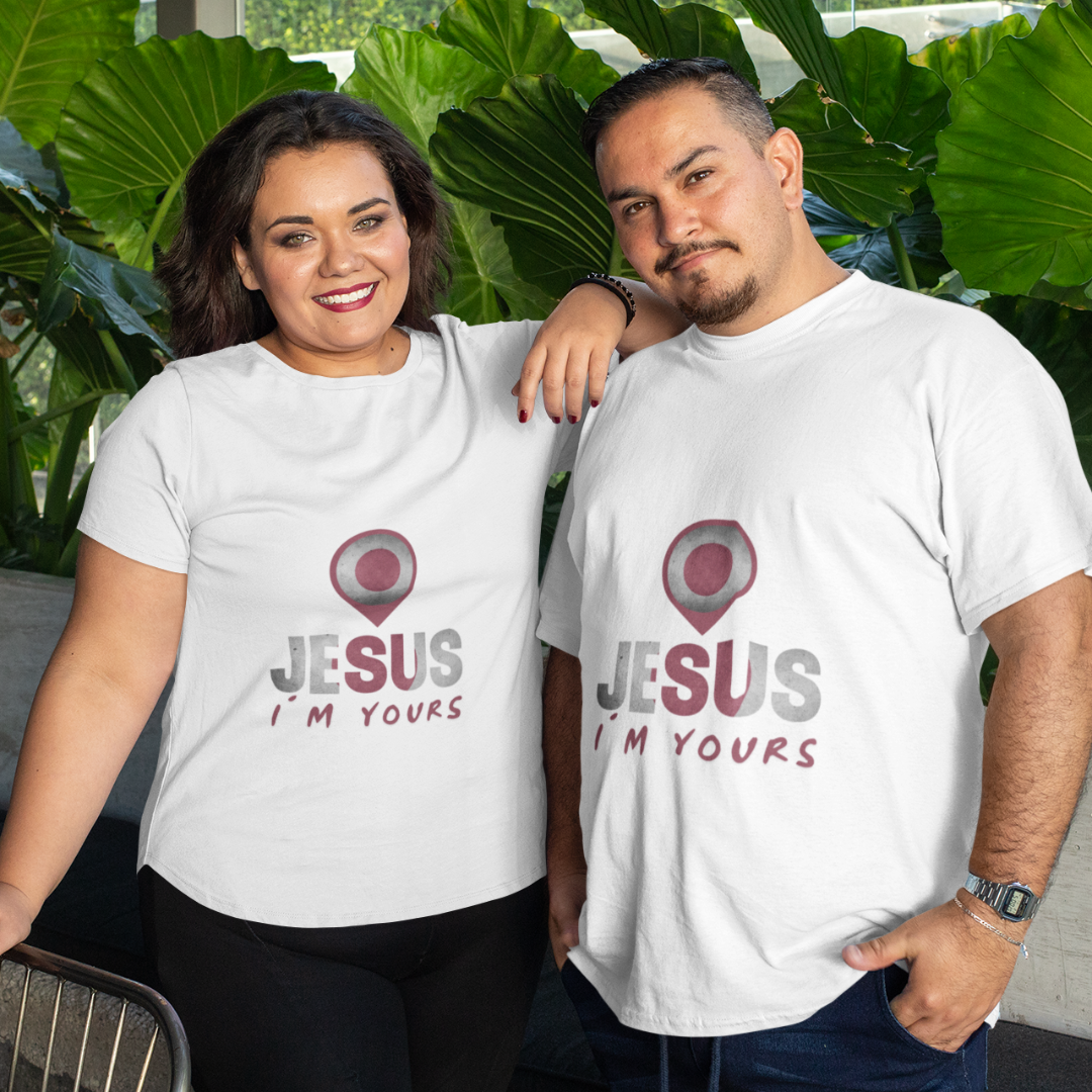 CAMISA PLUS SIZE JESUS I`M YOURS JAPÃO ( varias cores )