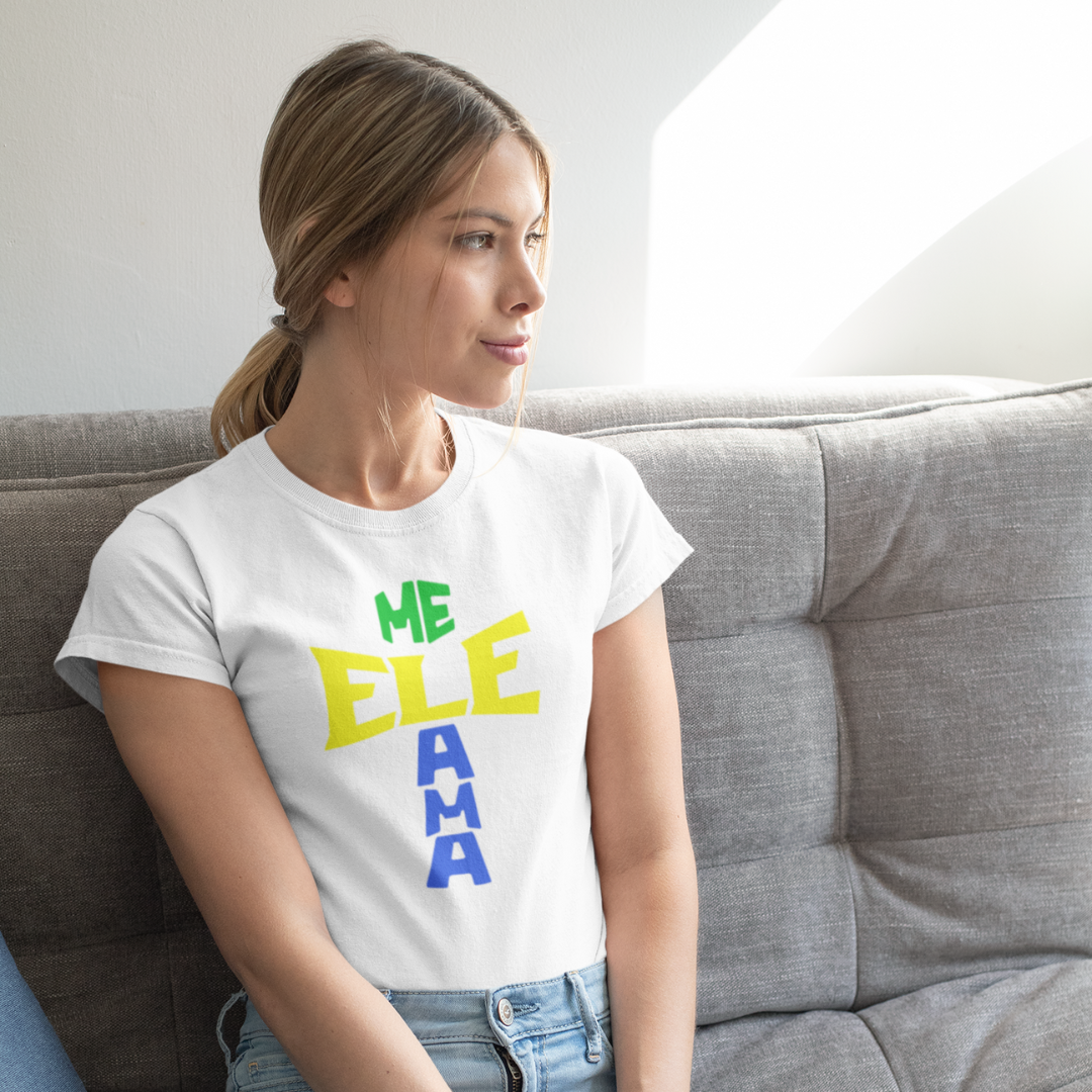 BABY LONG QUALITY ELE ME AMA BRASIL ( varias cores )