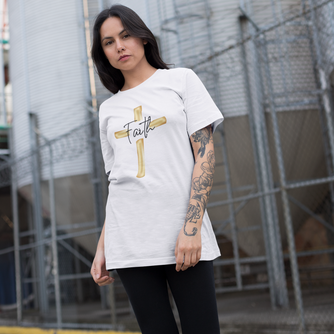 OVER SIZE FAITH GOLDEN ( varias cores )