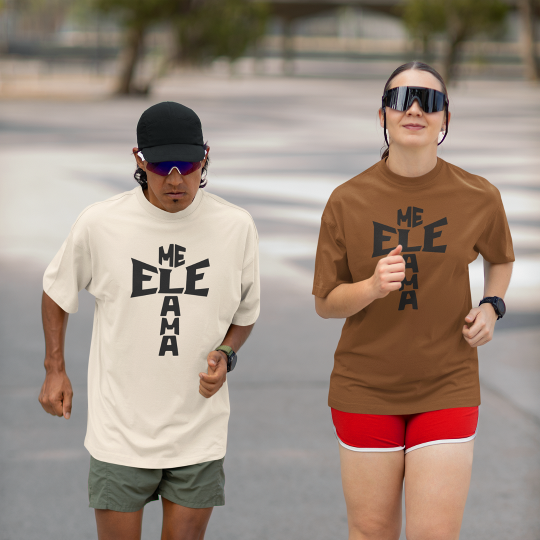 Camisa Oversized Ele Me Ama Preta ( varias cores )