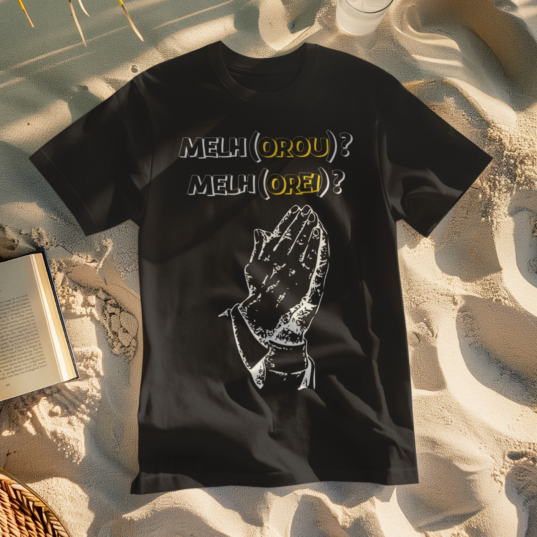 CAMISA QUALITY MÃO OROU OREI 02 ( varias cores )