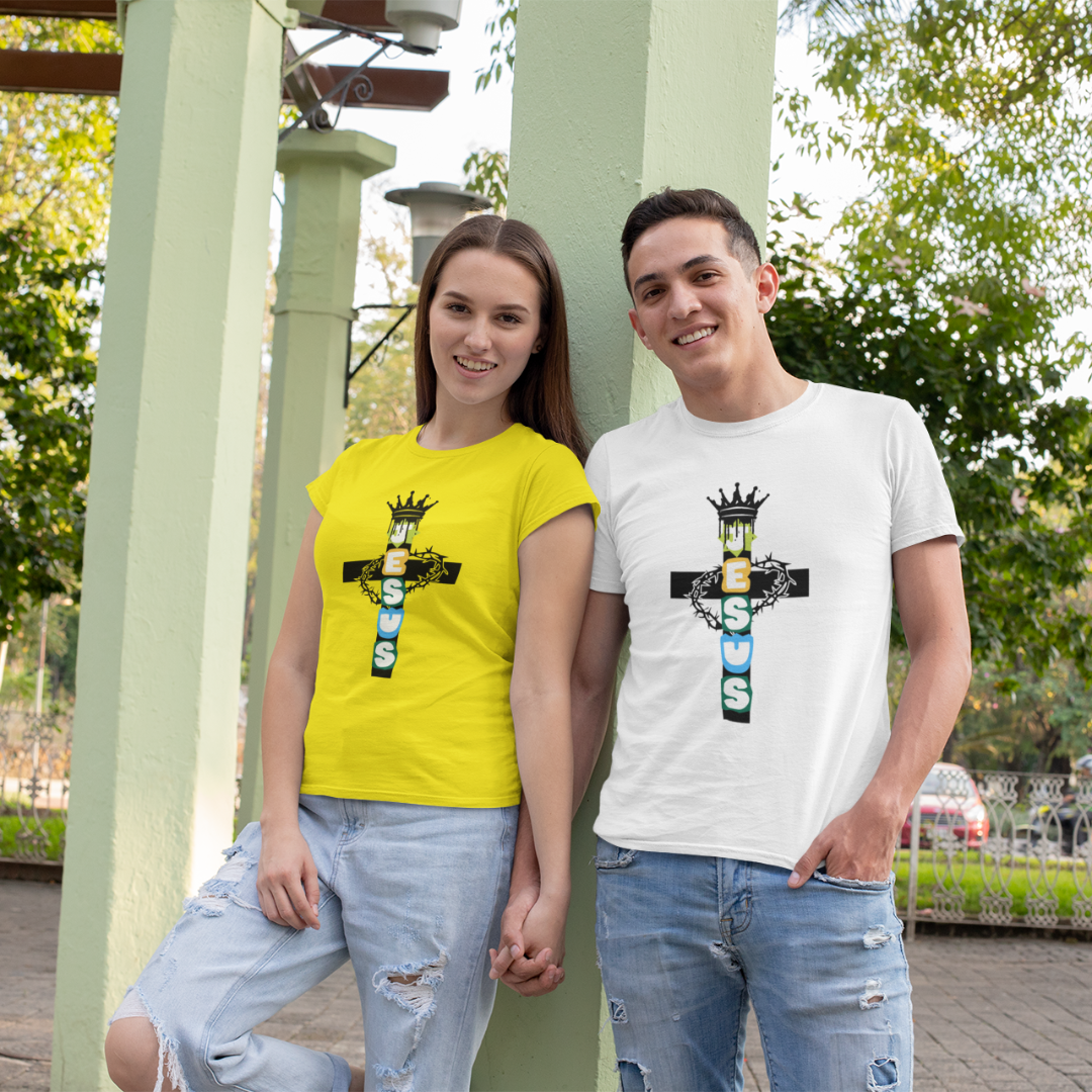 CAMISA QUALITY CRUZ COM ESPIMHOS 01 ( varias cores )