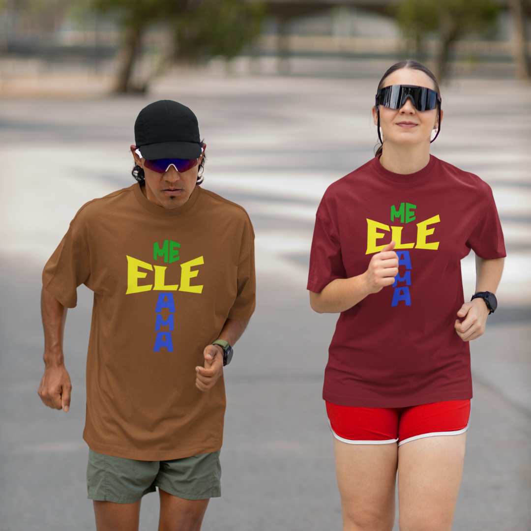 Camisa Oversized Ele Me Ama Brasil ( varias cores )