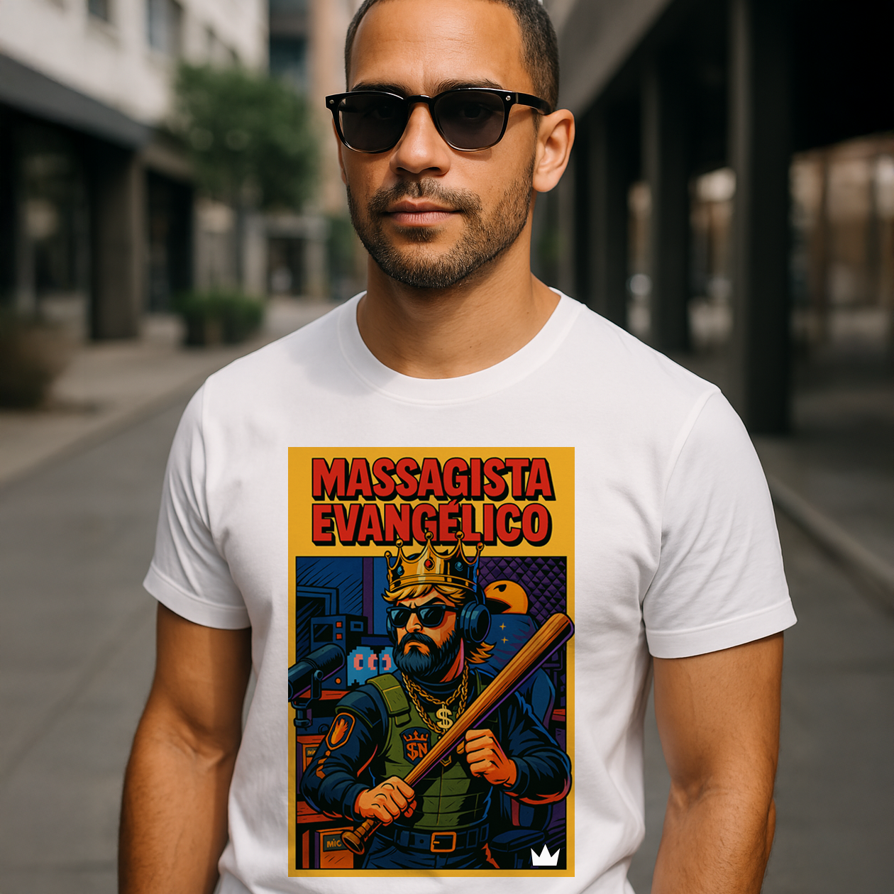 Camisa Massagista Evangélico