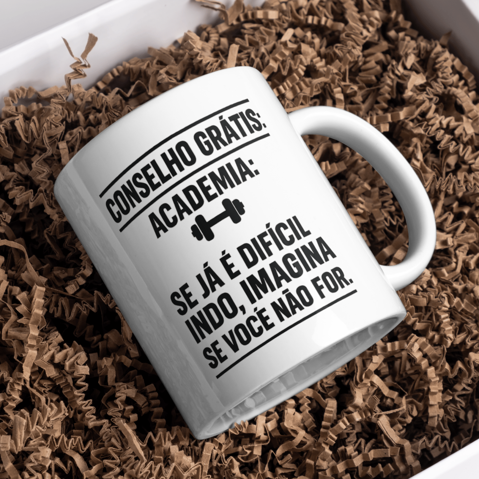 Caneca Oficial – Se já é difícil indo...