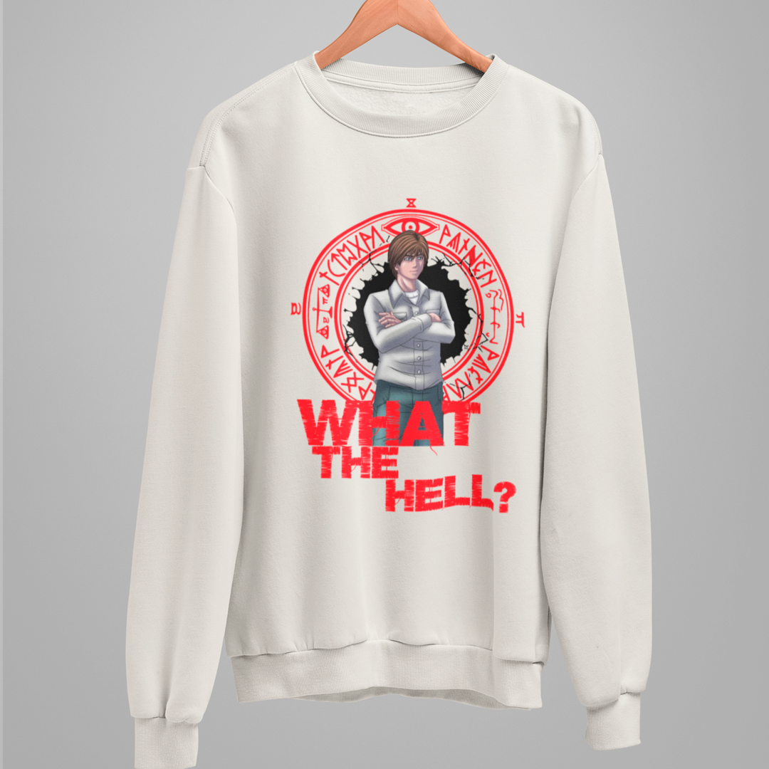 Moletom fechado What The Hell