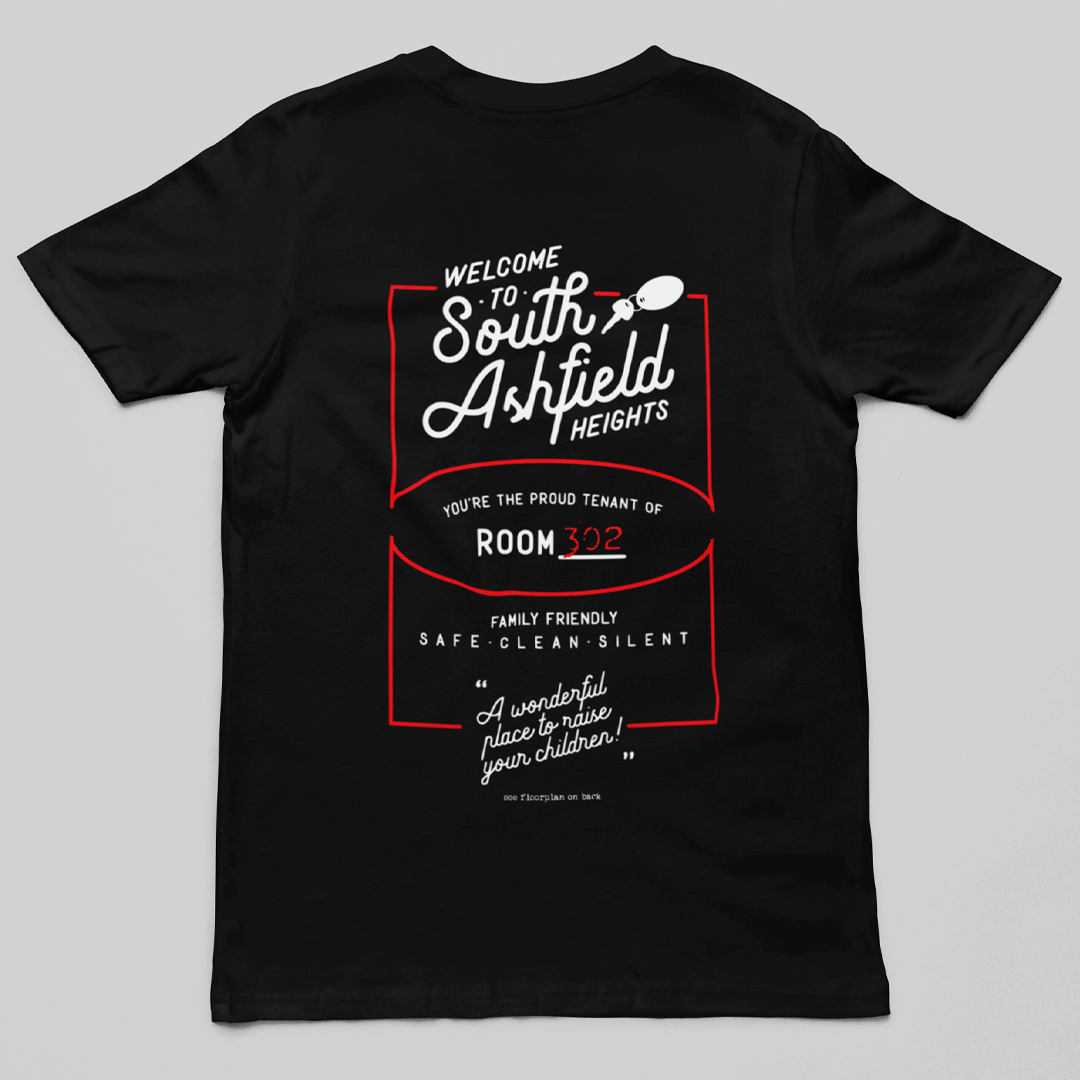 Camiseta Welcome to South Ashfield Heights