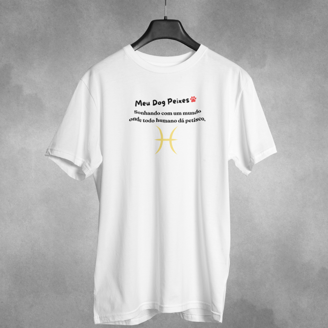 Camiseta Dog Peixes
