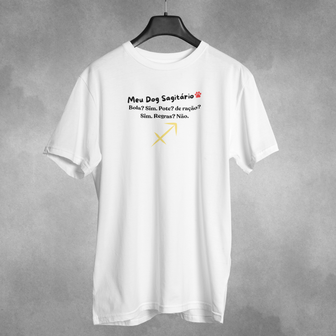 Camiseta Dog Sagitário