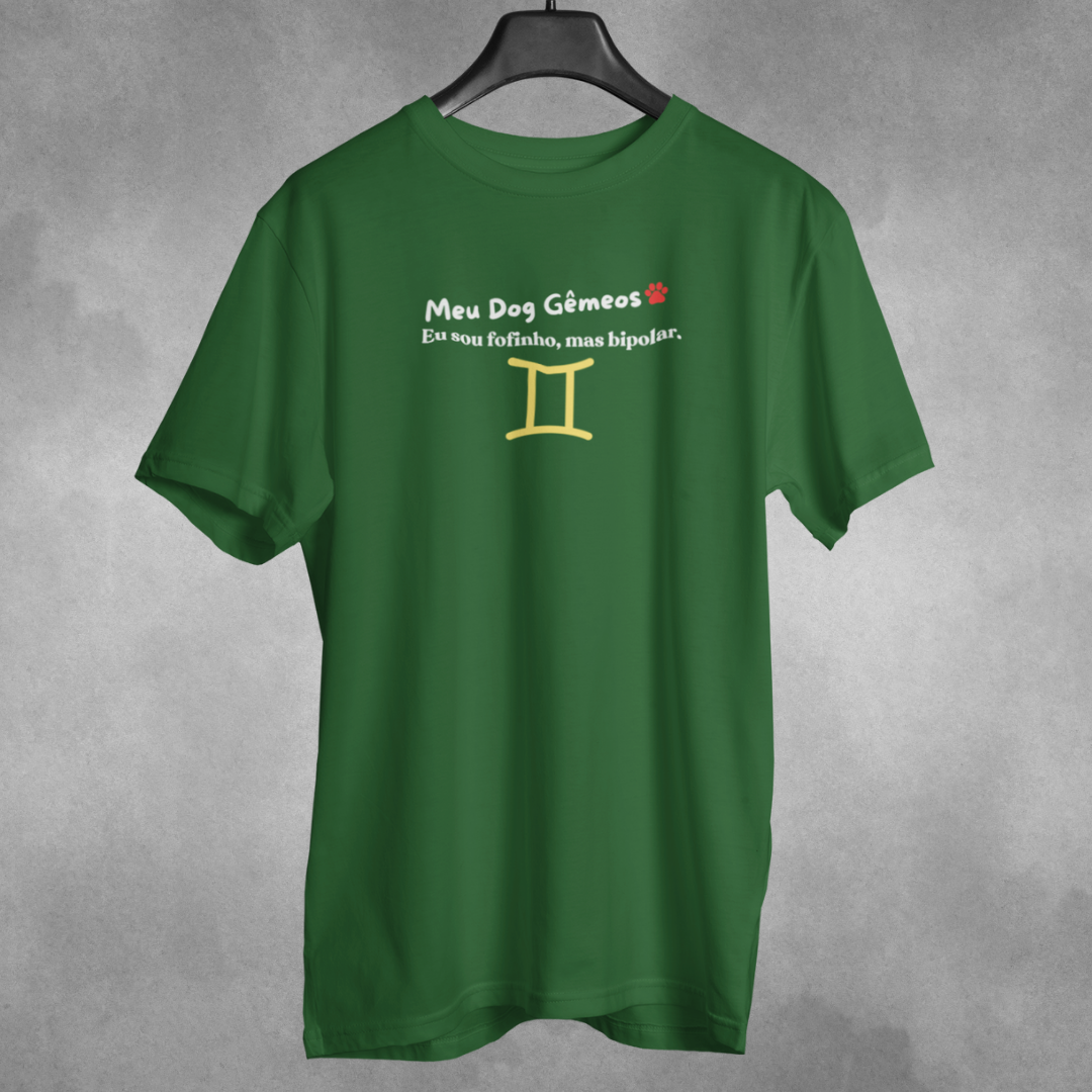 Camiseta Dog Gêmeos