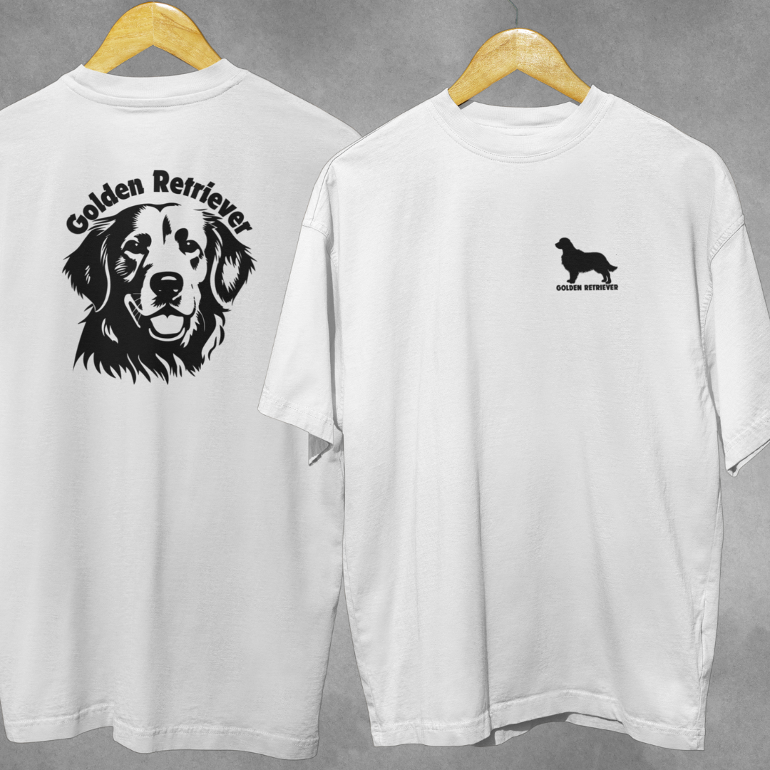 Camiseta Oversized Golden Retriever