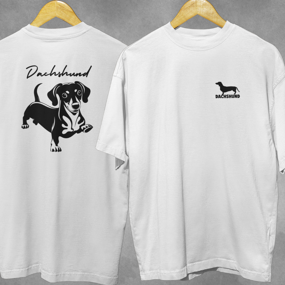 Camiseta Oversized Dachshund