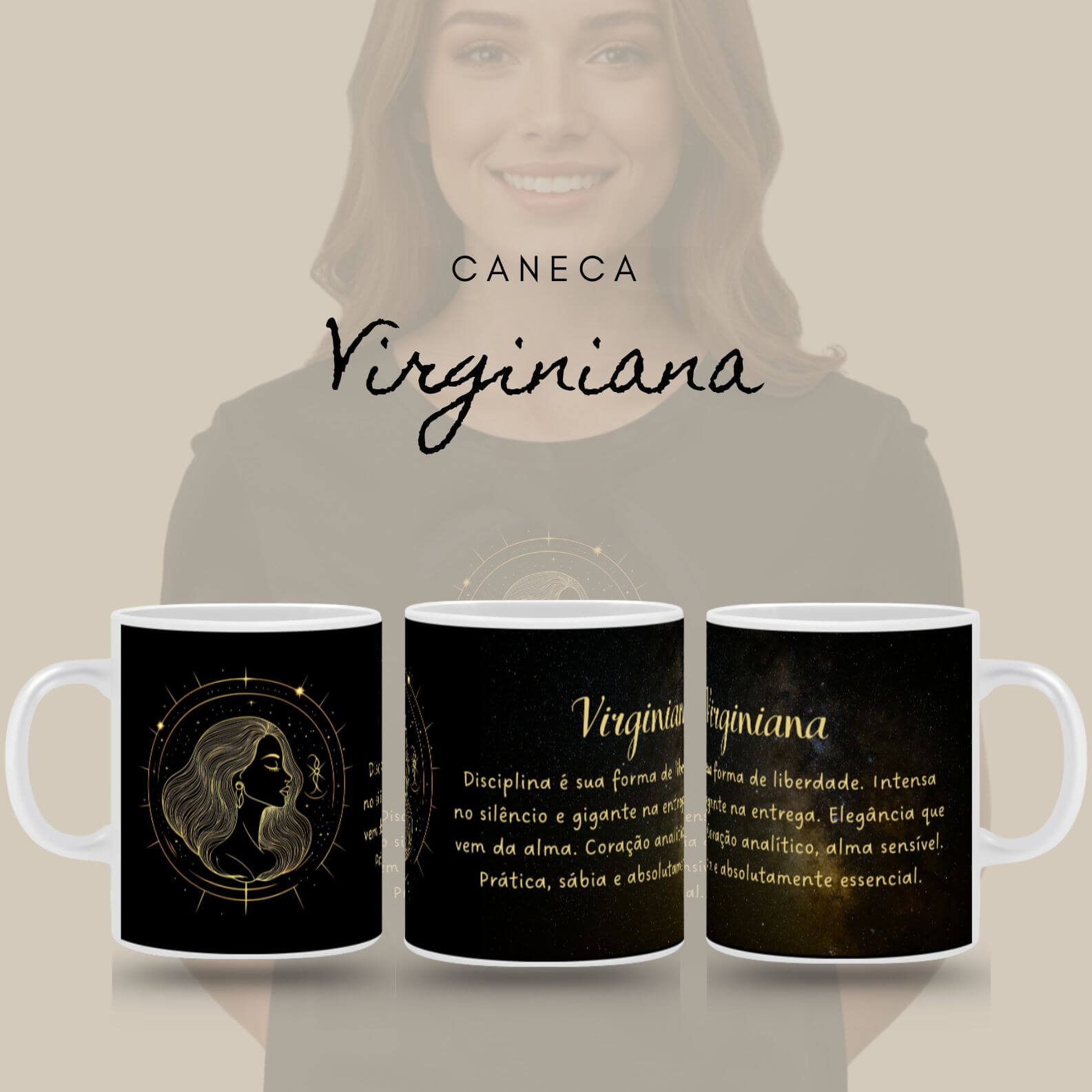 Caneca Zodíaco - Virginiana