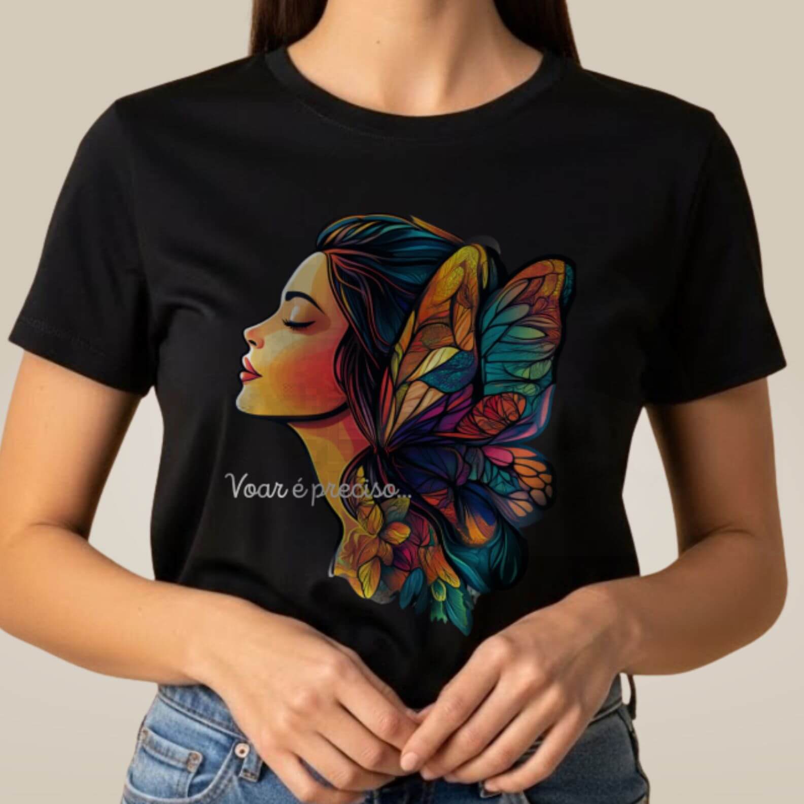 Camiseta Voar é Preciso