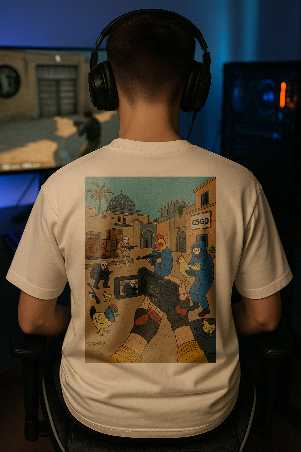 Professional CS Cameraman Oversized