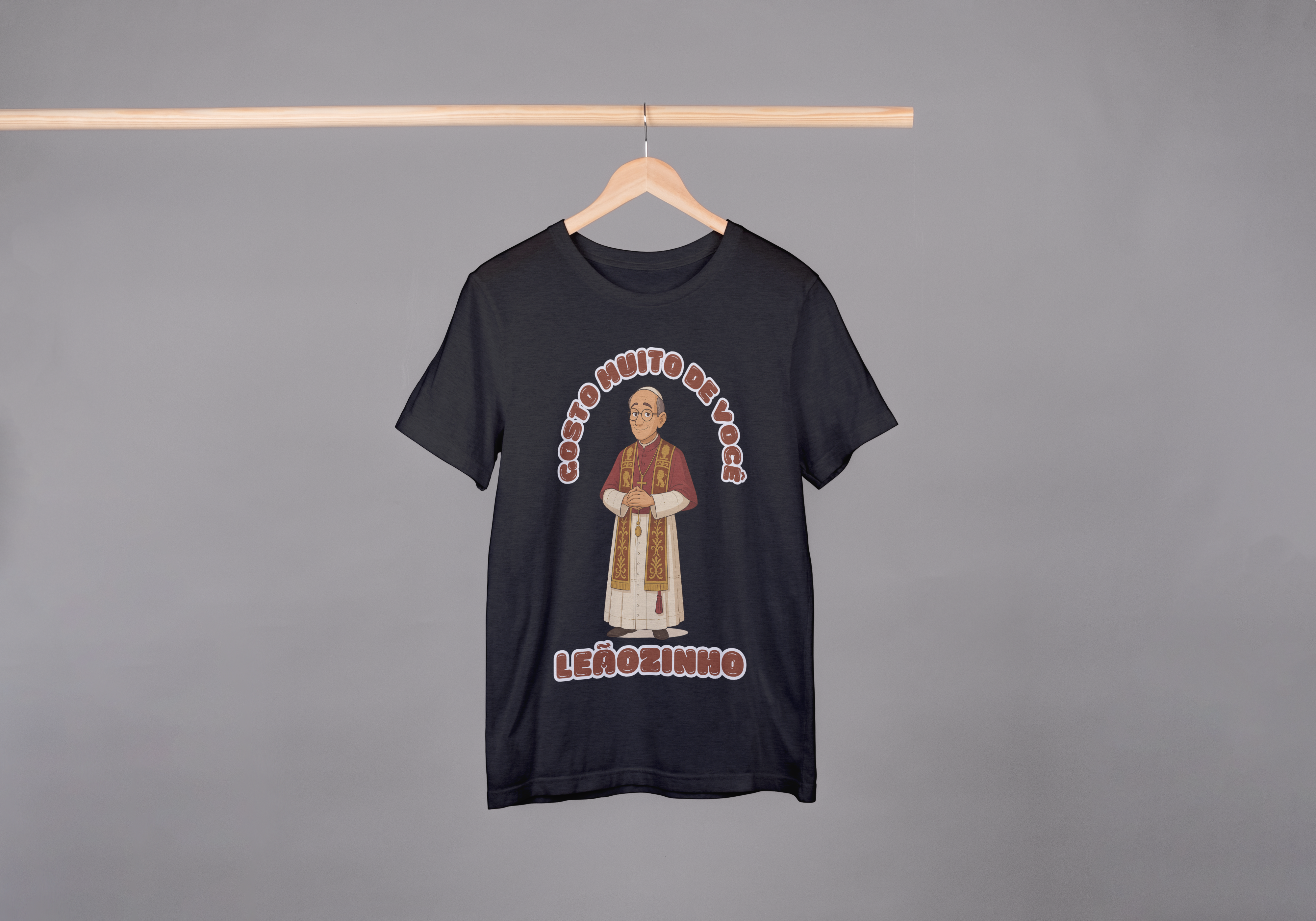 Nome do produto: Camiseta Papa Leão XIV - Unissex