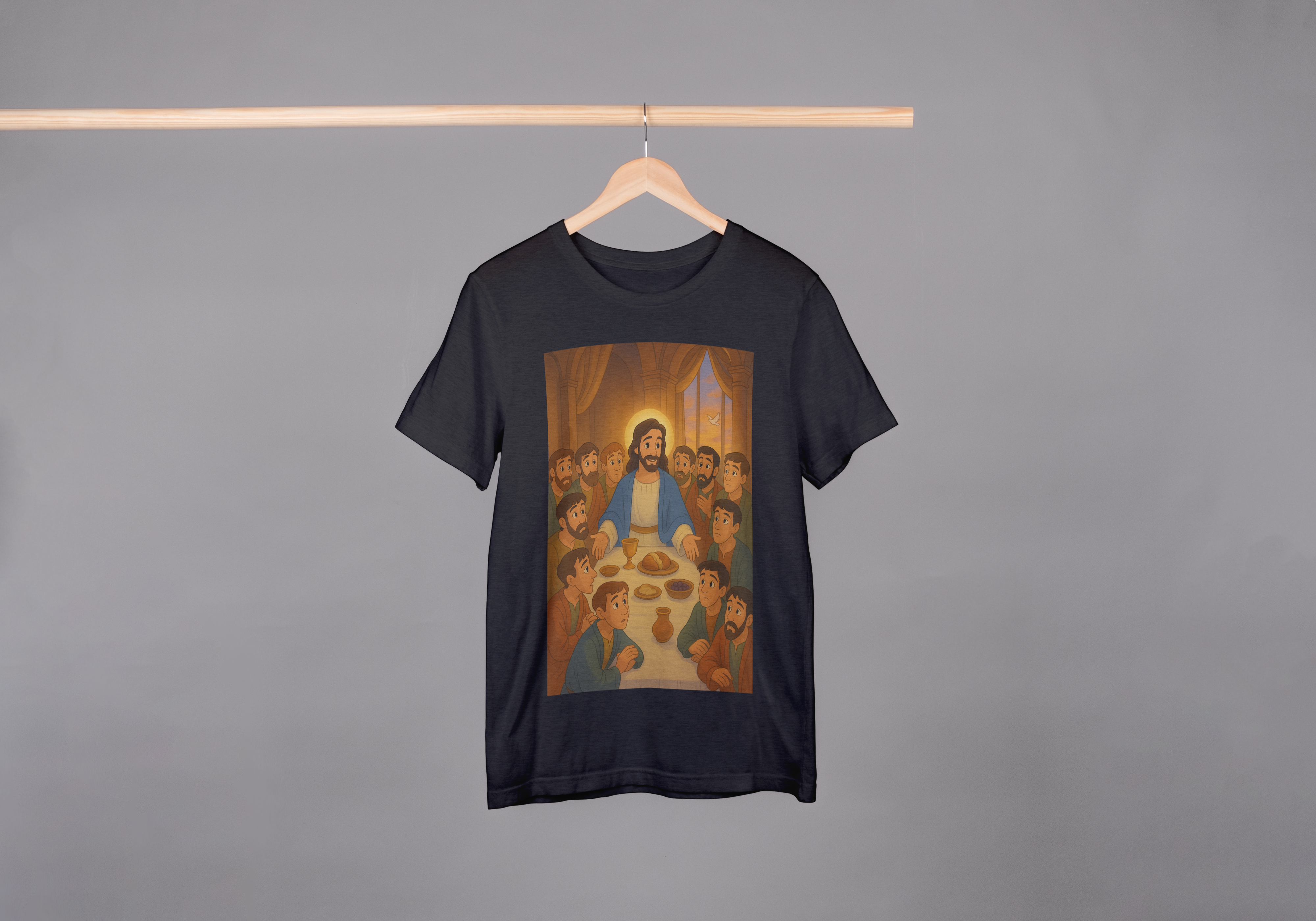 Camiseta Última Ceia - Unissex