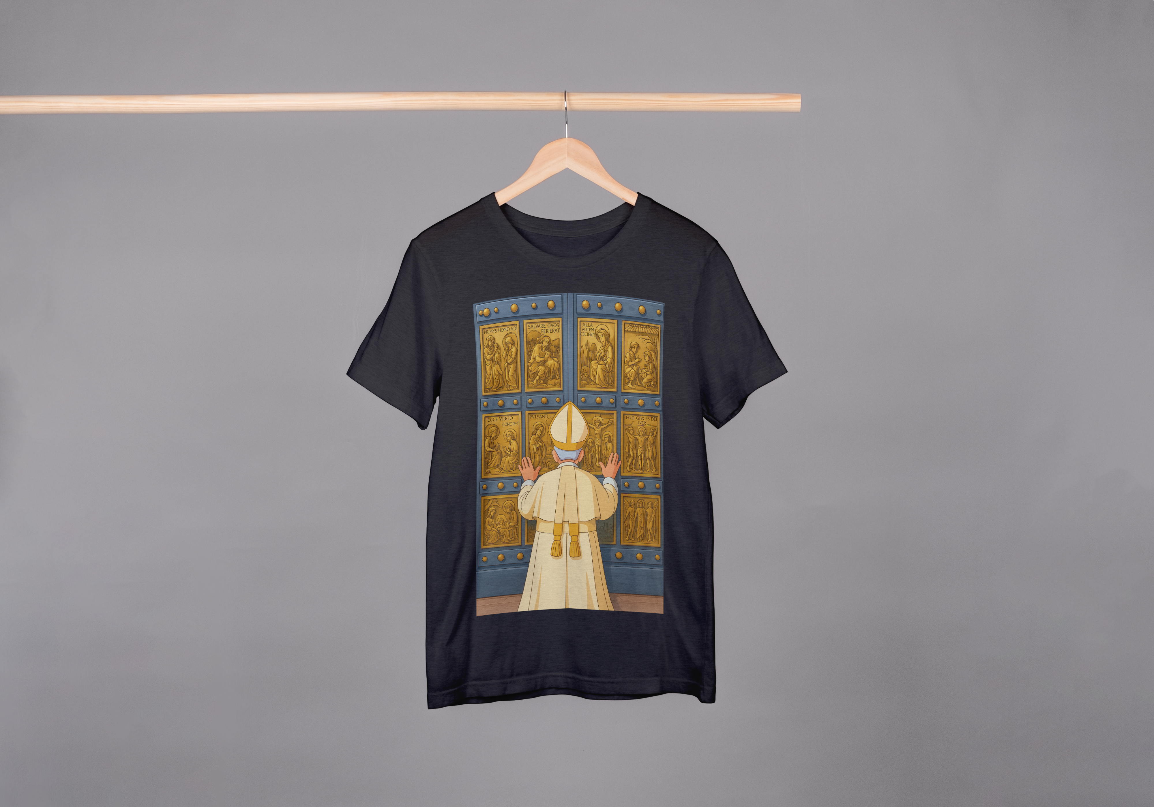 Camiseta Papa Francisco - Porta Santa - Unissex