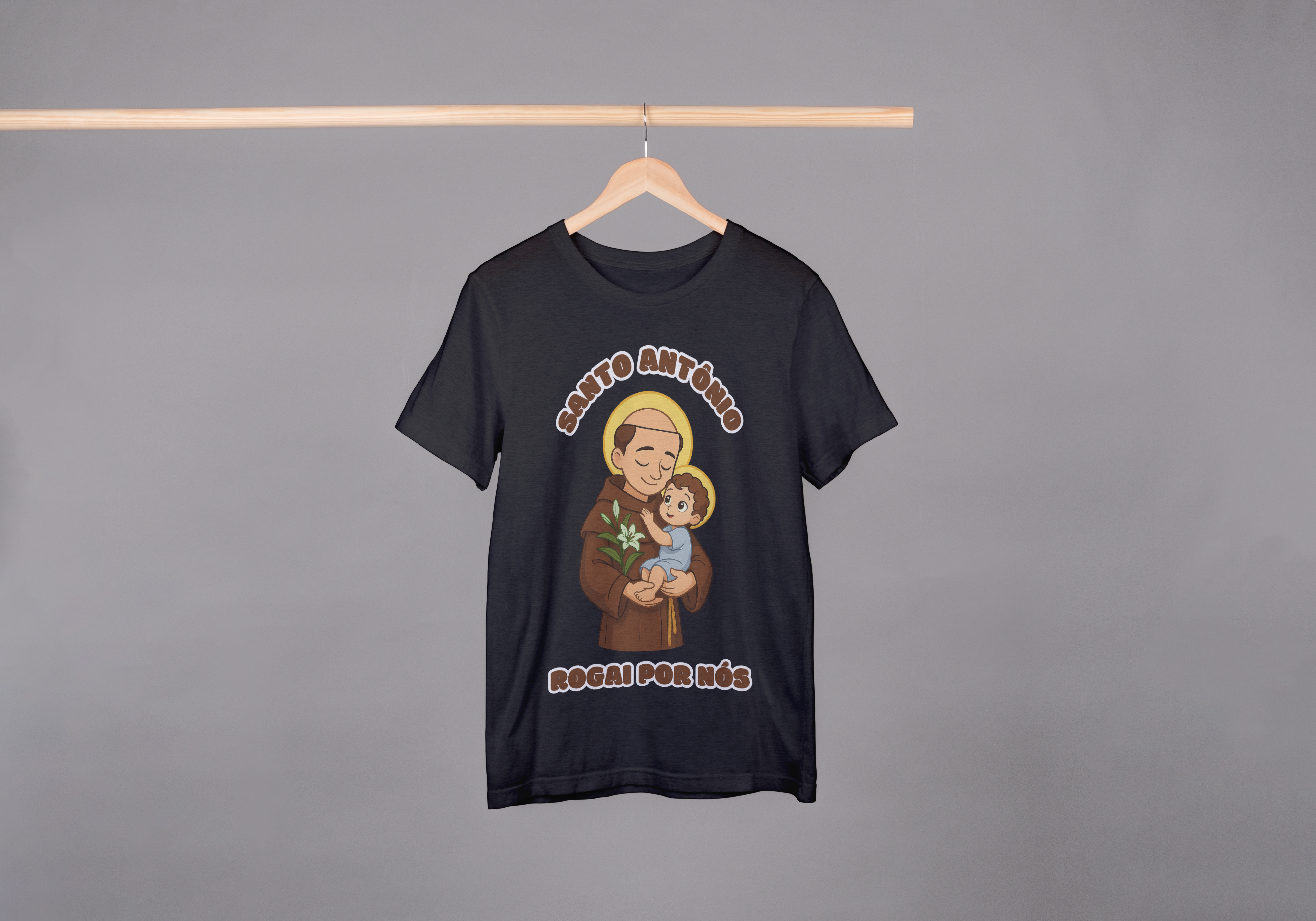 Camiseta Santo Antônio - Unissex