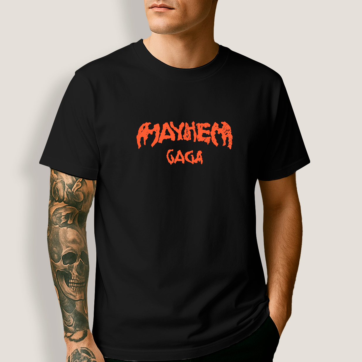 Camiseta Unissex Lady Gaga Mayhem Gaga