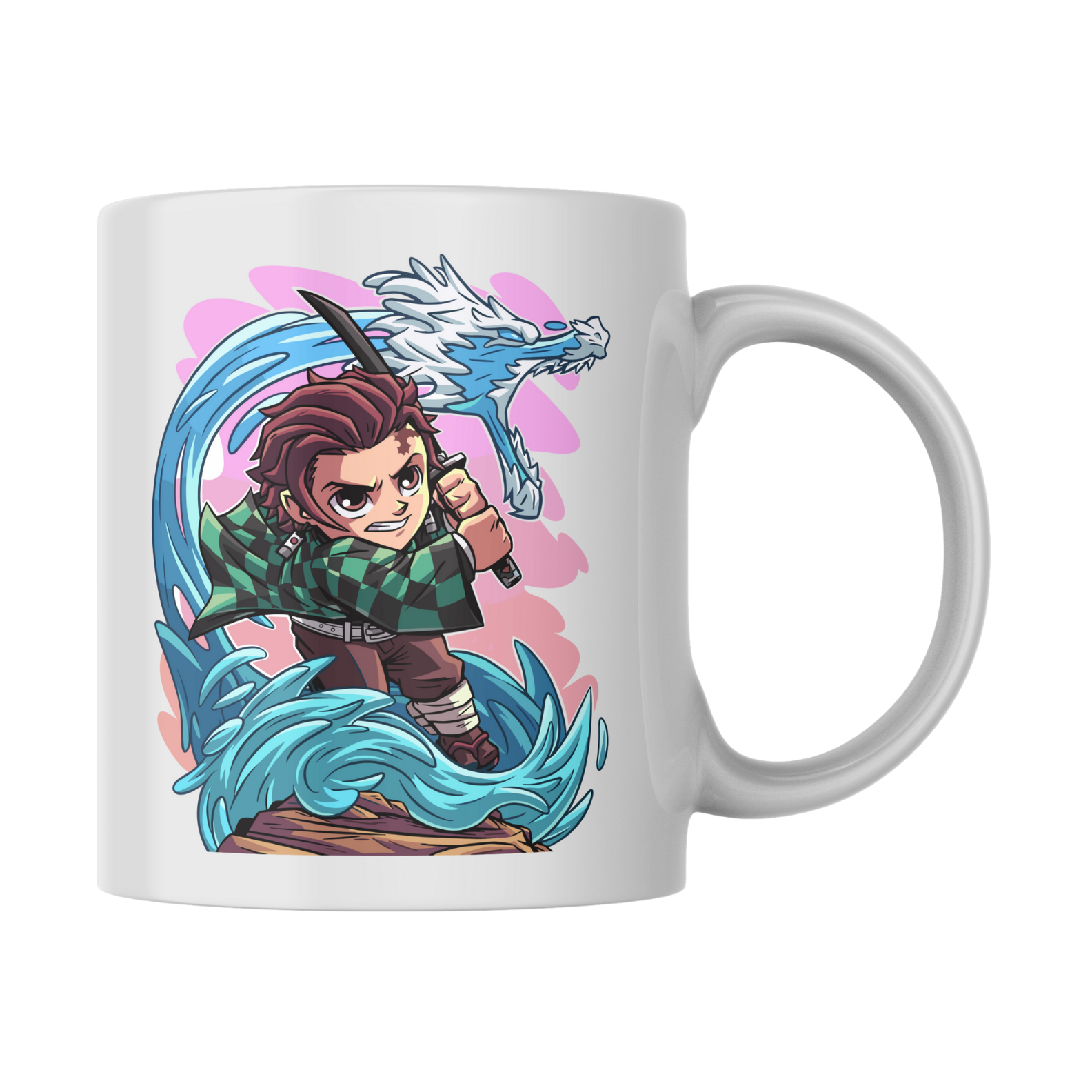 Caneca do Tanjiro: Coragem e Determinação na Sua Mão