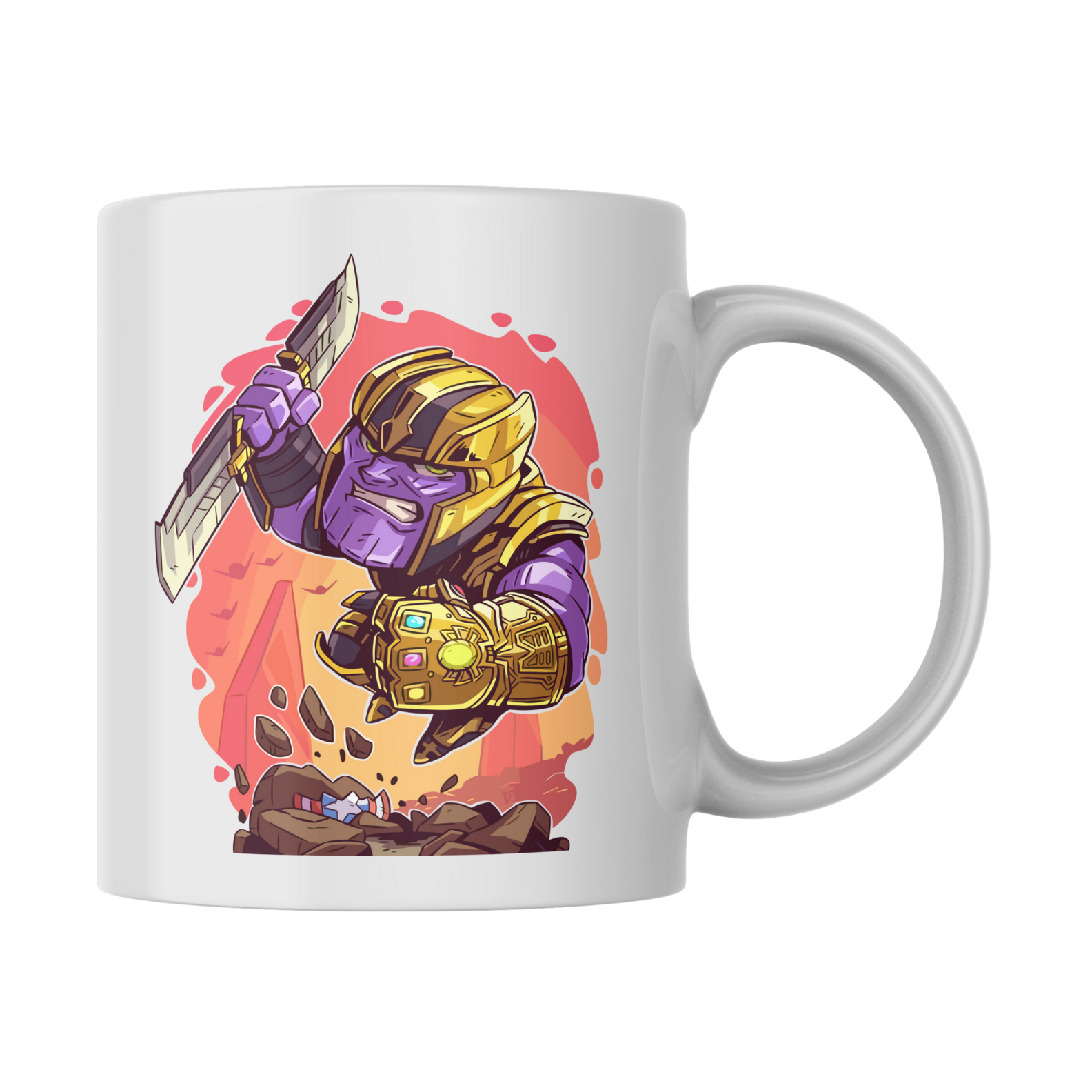 Caneca do Thanos: O Poder nas Suas Mãos
