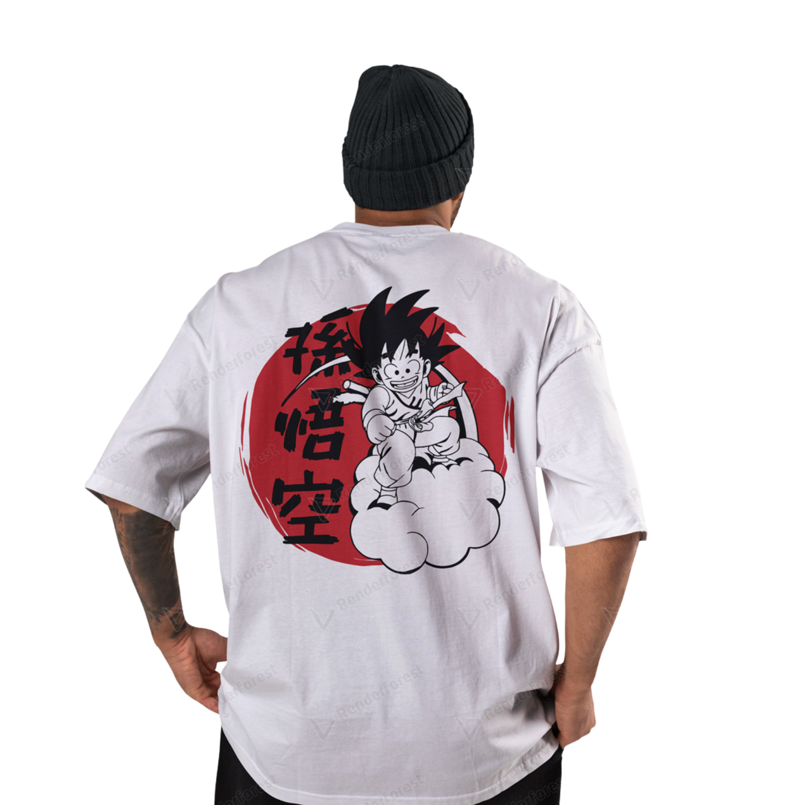 Camiseta Goku Clássica – O Verdadeiro Espírito Sayajin