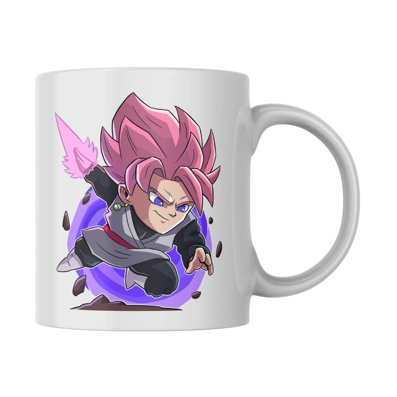 Caneca “Caos Divino” – Goku Black Edição Limitada
