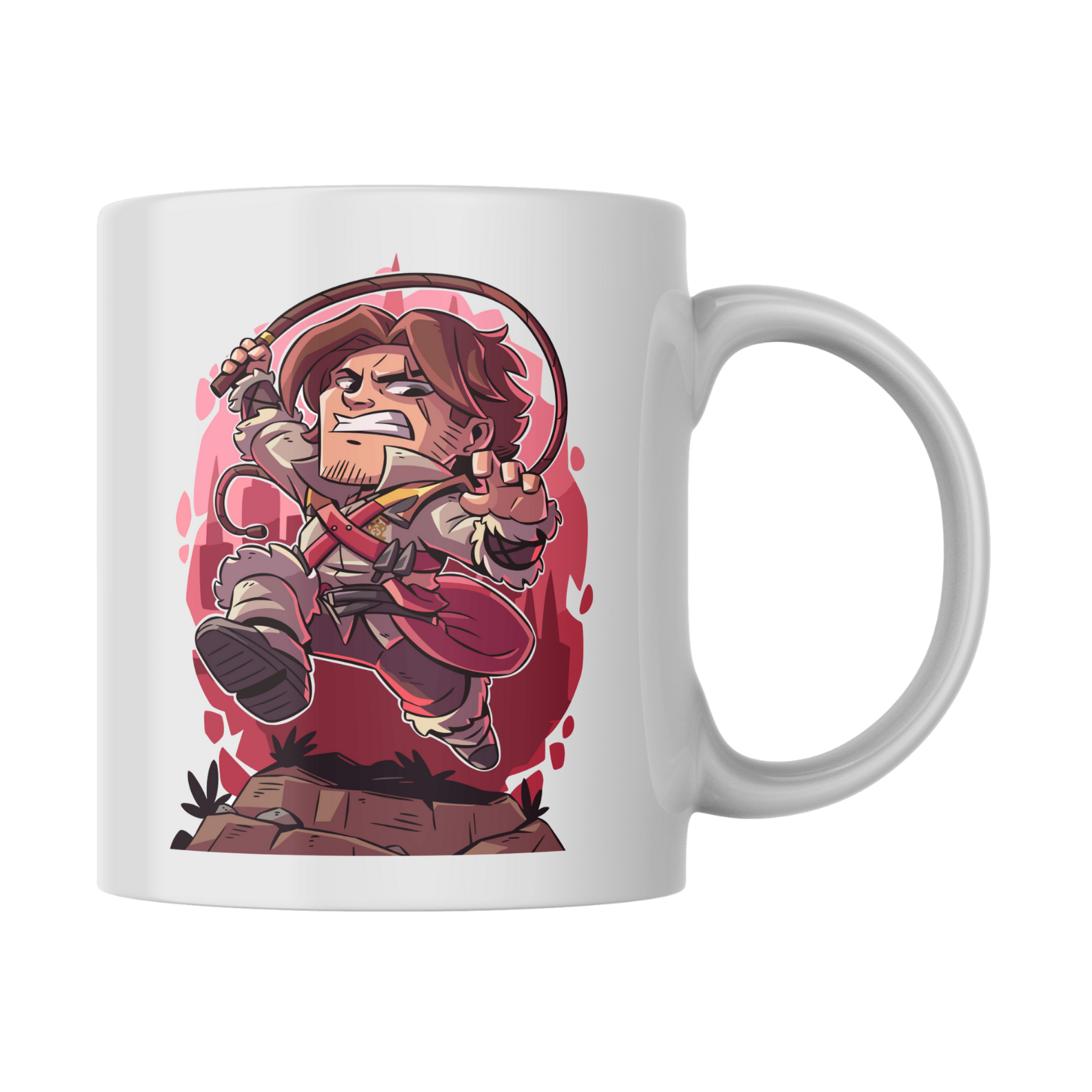 Caneca do Trevor Belmont: Caçador de Sombras, Guardião da Humanidade