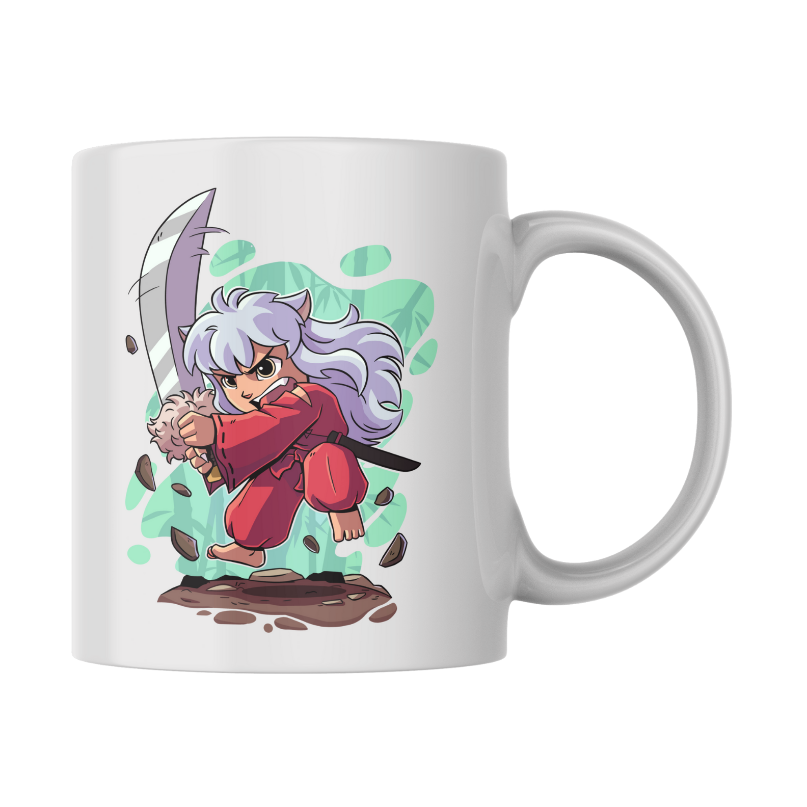 Caneca do Guerreiro Espadichin: Força e Determinação na Sua Mão