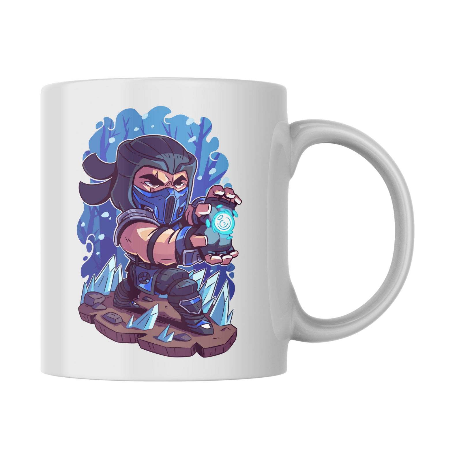 Caneca do Sub-Zero: Gelo e Força na Sua Rotina