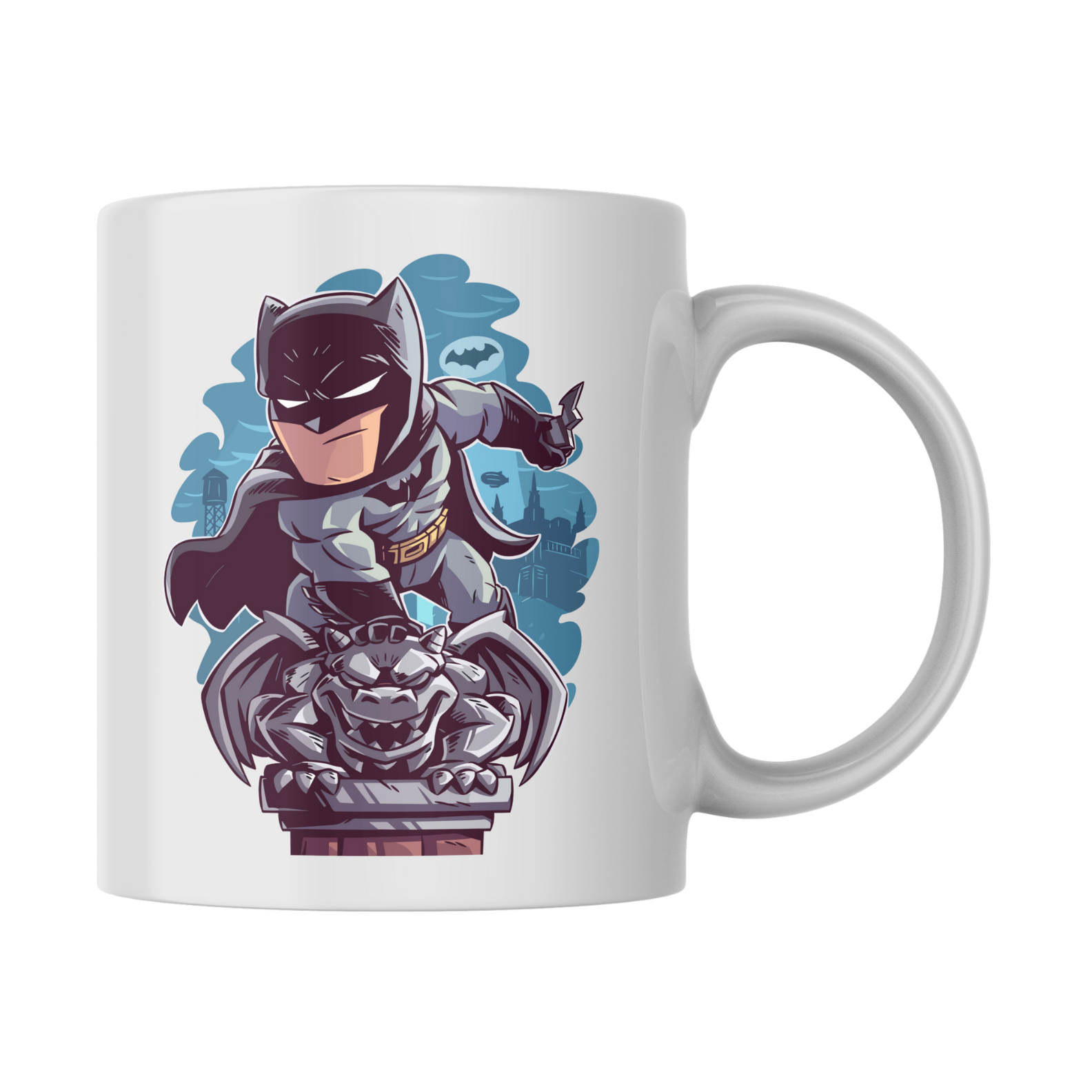 Caneca do Batman: Sombra e Justiça na Sua Rotina