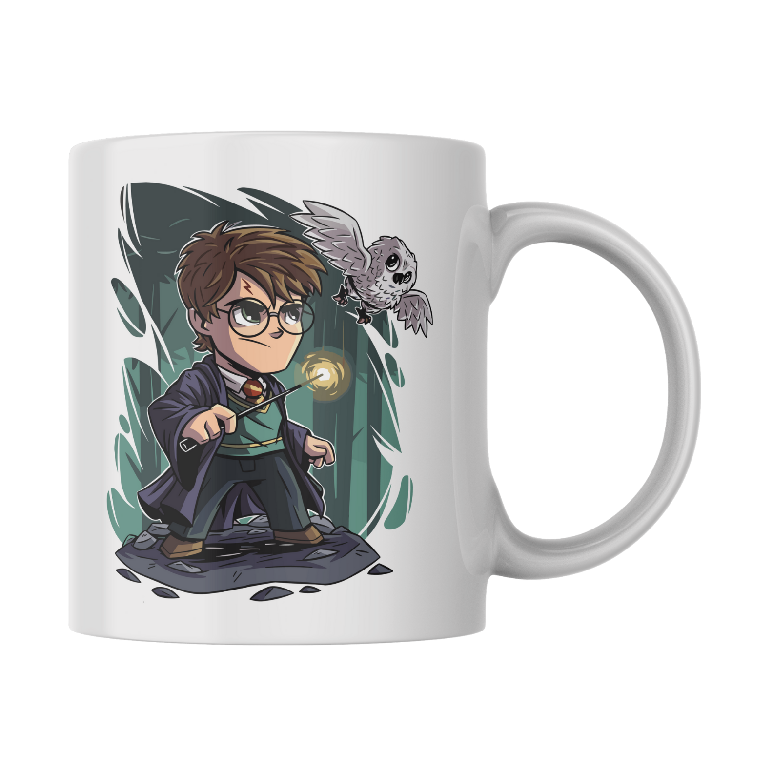 Caneca “Feitiço Diário” – Magia e Aventura