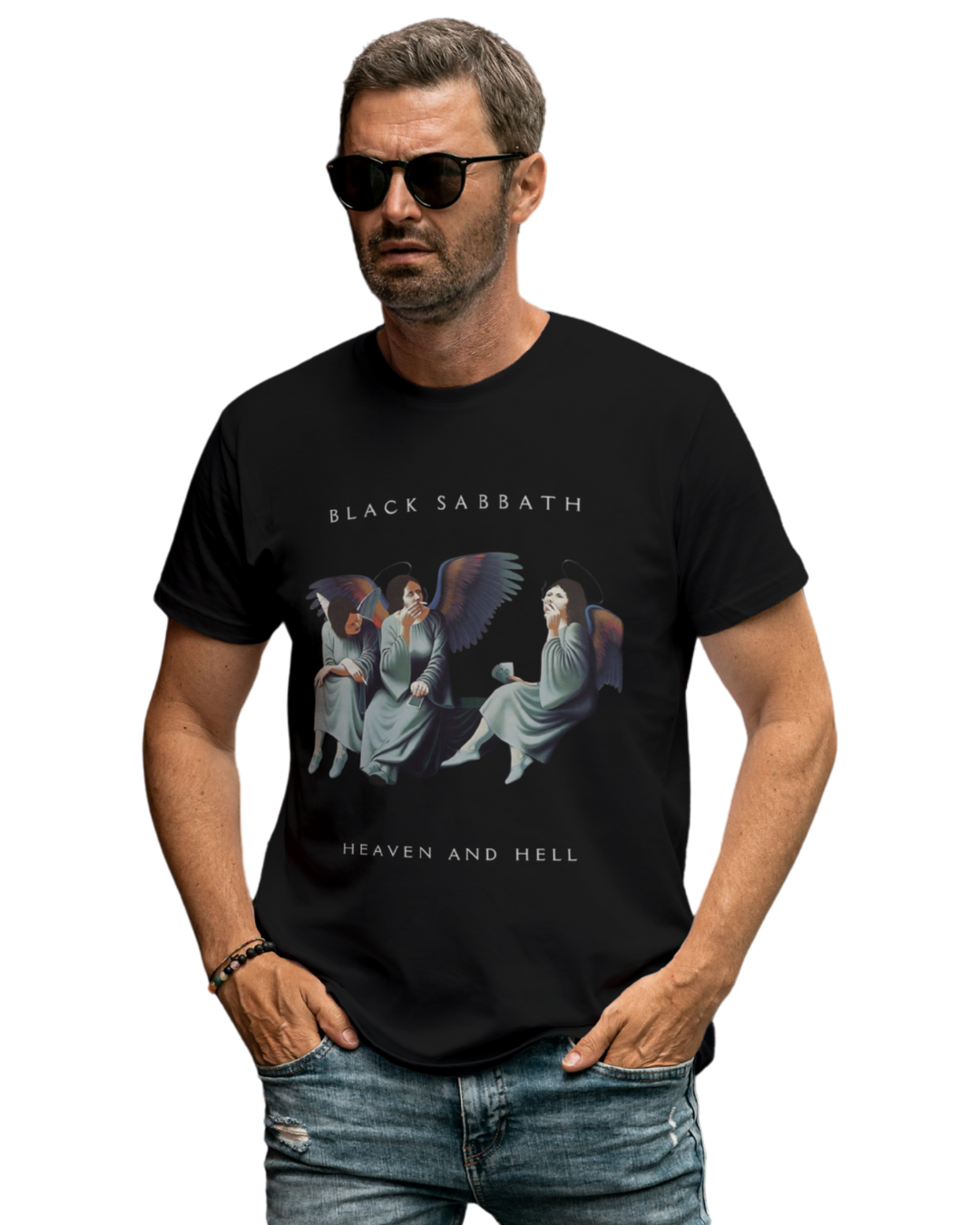T-Shirt Prima - Heaven - Black Sabbath