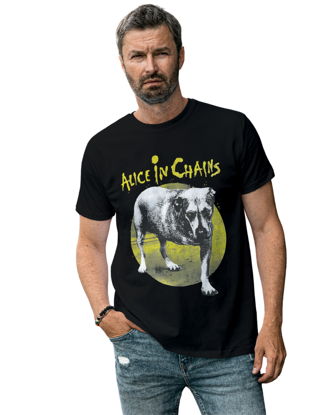 T-Shirt Prime - The Dog - Alice In Chains