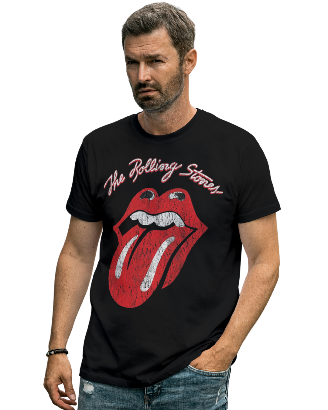 T-Shirt Prime - Hot Lips - Rolling Stones