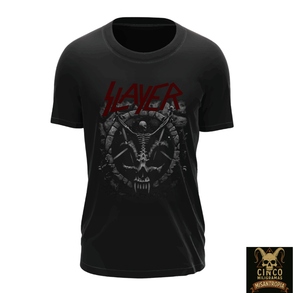 Camiseta Slayer - Divine Intervention