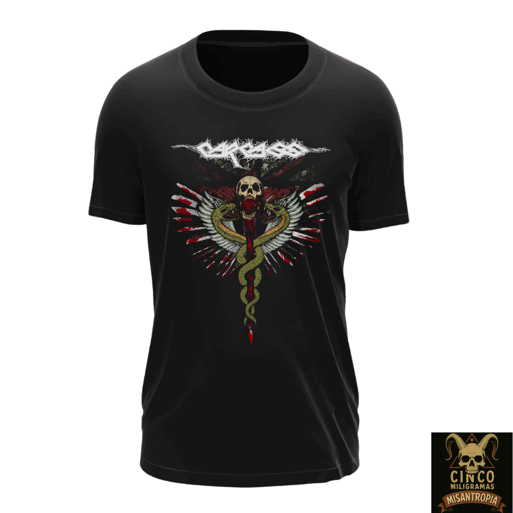 Camiseta Carcass - Kelly’s Meat Emporium