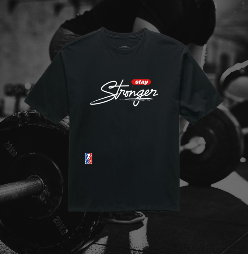 Camiseta Oversized Stay Stronger