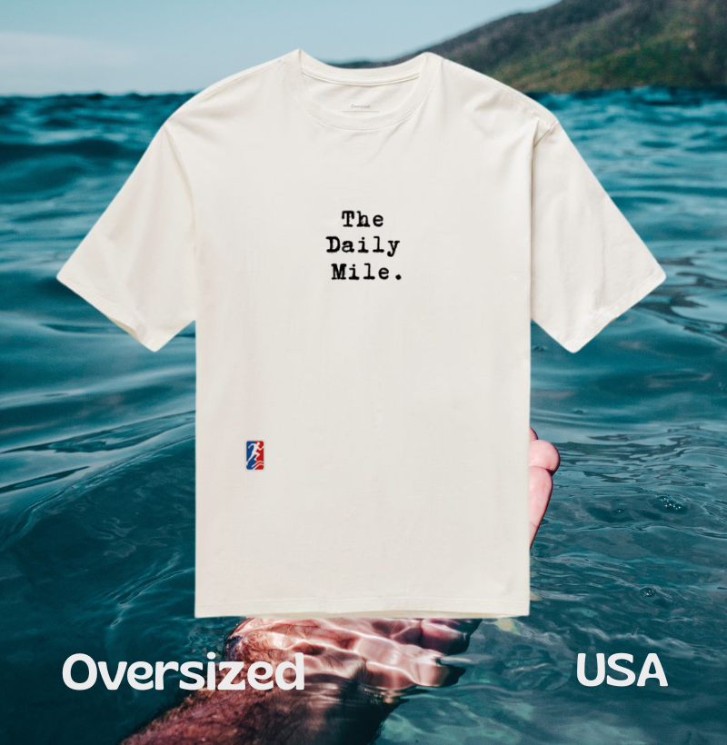 Camiseta Oversized The Daily Mile