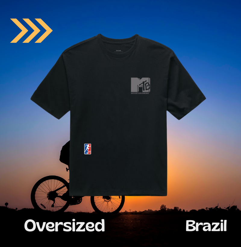 Camiseta Oversized MTB